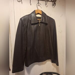 Nuage Cuir  Leather Jacket , Small